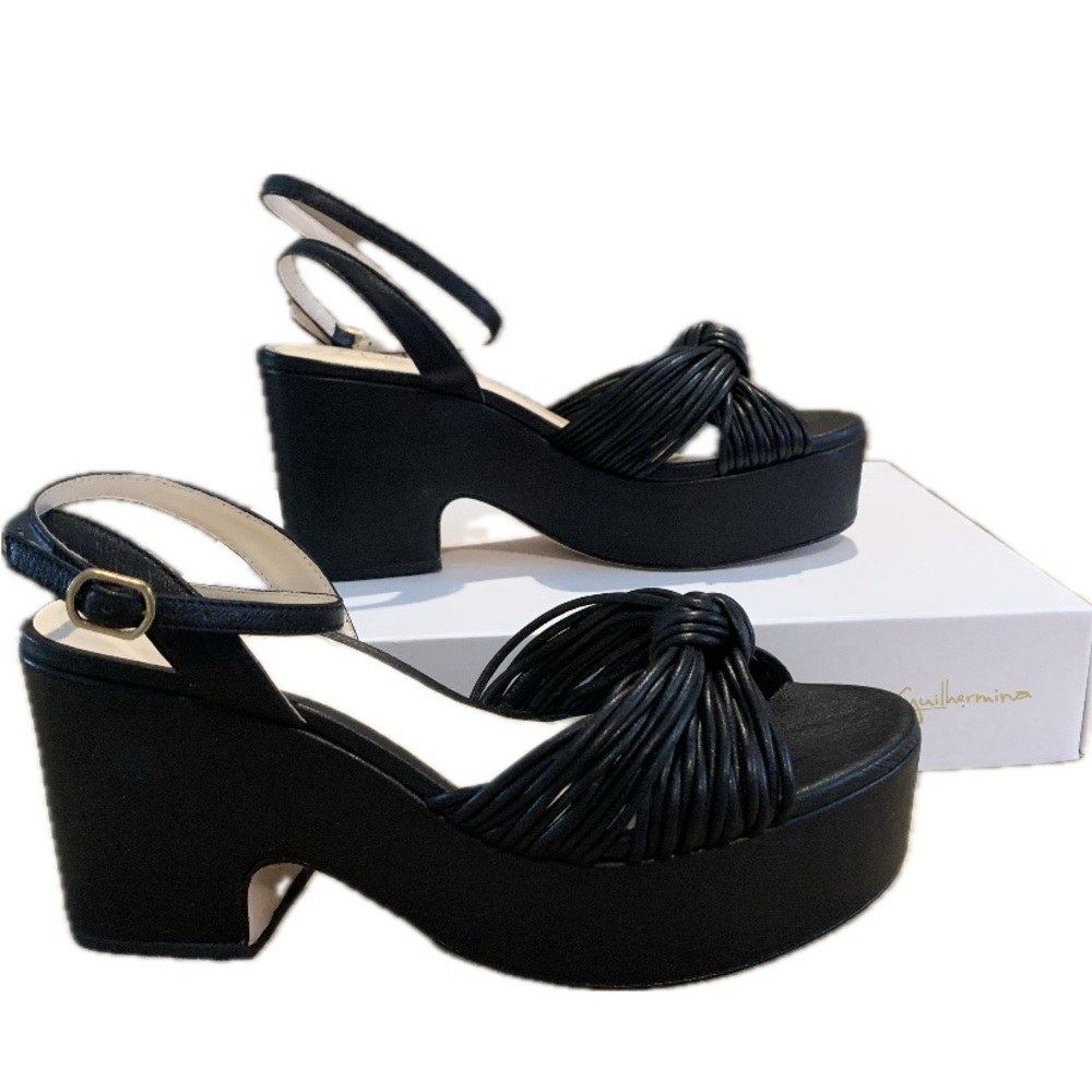 Guillermina knotted platform sandals, from Anthropologie